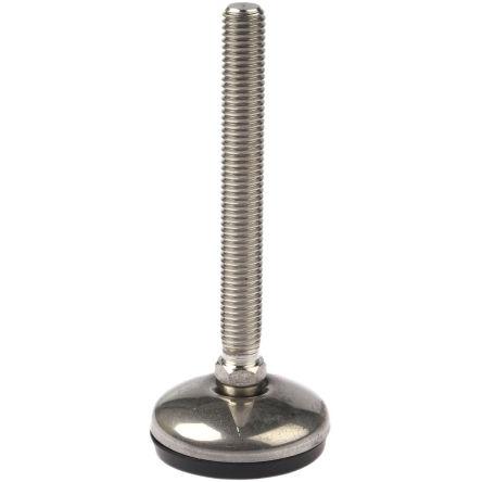 A105/006 Nu-Tech Engineering M12 50 mm Nerezová ocel Nastavitelná noha 350 kg 3.5 °