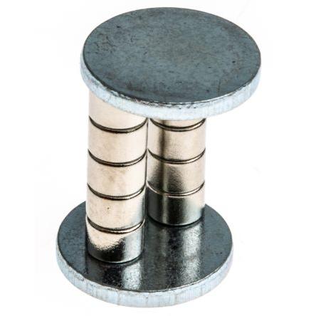 Neodymový magnet, délka: 2 mm 0.16 kg, tloušťka: 2 mm 3 mm Eclipse
