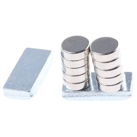 Neodymový magnet 1.4 kg, tloušťka: 3 mm 9 mm Eclipse