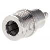 Radiall Koaxiální konektor, řada: QMA Vnější, 50 Ω, orientace těla: Rovný, Kabel Konektor QMA Přepážka Krimpovací, 6GHz