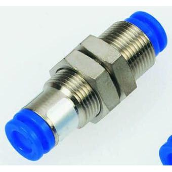SMC Pneumatická armatura, řada: KC, Niklovaná mosaz, 12 mm Zásuvný, 12 mm Zásuvný