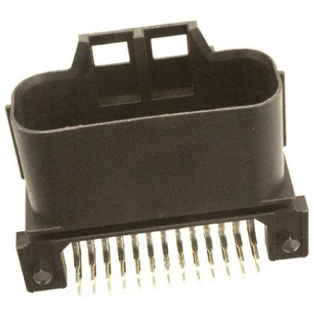 JAE Konektor PCB, řada: MX23A, Vodič-deska, počet kontaktů: 26, počet řad: 2, rozteč: 2.5 mm, orientace těla: Pravý