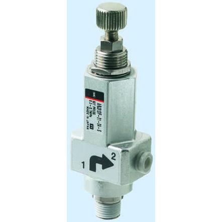 Pneumatický regulátor Rychlá montáž, Vnitřní závit, řada: ARJ310 SMC 0.2 MPa M5 x 0.8, R 1/8