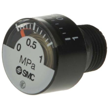 Tlakoměr Vnější, Vnitřní G15-10-01, přesnost: ±5% FS (Full span), ±3% FS (Full span) 15 mm Zinek 1 MPa 0 MPa SMC