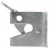RS PRO Západka brány, Ocel Uzamykatelný, Galvanizovaný, délka: 120 mm 63mm 60 mm