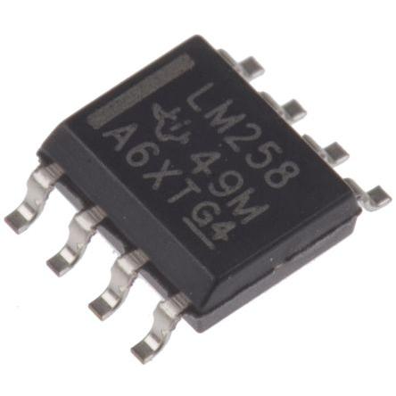Texas Instruments Operační zesilovač LM258D 700 kHz 30V, SOIC, počet kolíků: 8 kolíkový
