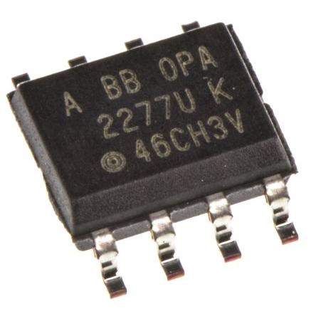 Texas Instruments Operační zesilovač OPA2277UA 1 MHz 18V, SOIC, počet kolíků: 8 kolíkový