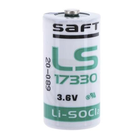 Baterie LS 17330 3.6 V Lithium-thionyl chlorid IEC 60086-4, IEC 60079-11 2.1 Ah Saft