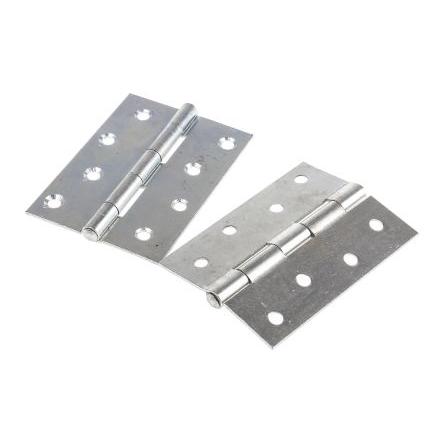 Kloubový závěs Výkyvné Patka, Pozinkovaný, Ocel Pevný Šroubová, délka: 100 mm x 71mm x 1.75 mm RS PRO