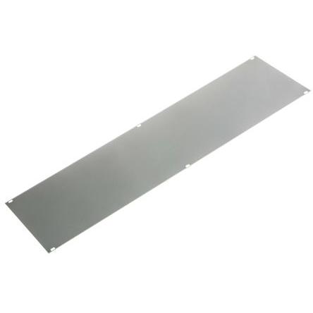 nVent SCHROFF Regálový panel 19in Přední panel, Hliník 3 U x 7 HP barva Šedá