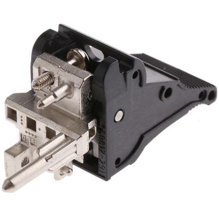 nVent SCHROFF Přední panel, Hliník 3 U x 4 HP barva Černá, Šedá 20mm