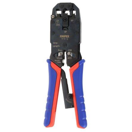 Krimpovací nástroj Knipex, pro použití s: Fiche Western