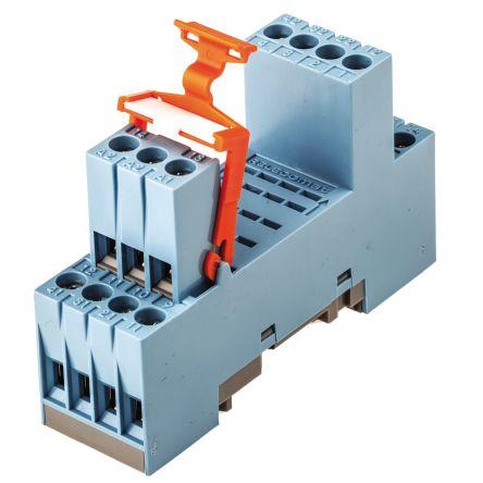 Releco Objímka relé pro Řada 4pólových jednotek QRC 14 250V ac MRC Lišta DIN
