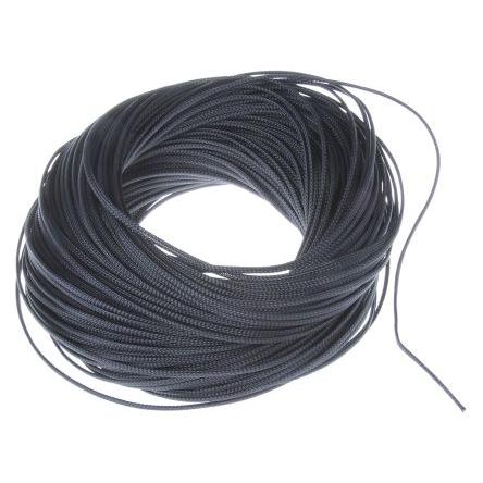 Kabelový návlek Polybutylentereftalát Expanzní poměr Pletený Černá SES Sterling 8 mm 100m, řada: PLIOSIL-PET