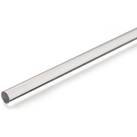 RS PRO Tyč PC Průhledné, délka: 1 m x 50 mm v prům.