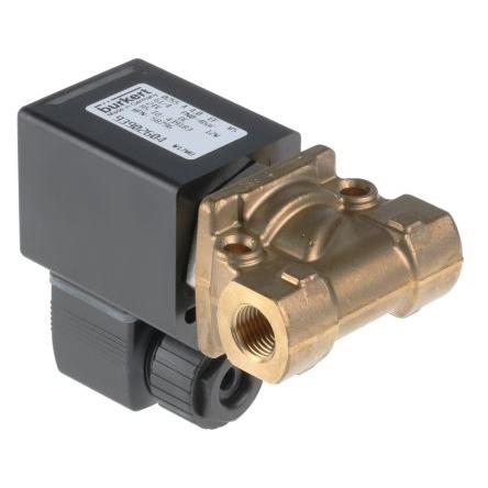 Elektromagnetický ventil 058796 2portový NC 24V dc Burkert 1/4 in G 6.35 mm