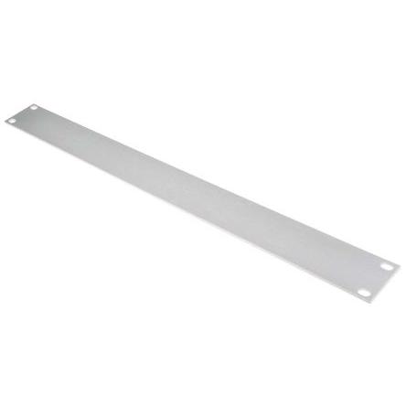 RS PRO Přední panel, Hliník 1 U barva Bez nátěru 482.6 mm 43.7mm