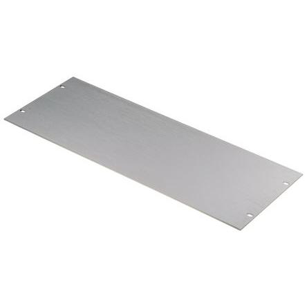 RS PRO Přední panel, Hliník 4 U barva Bez nátěru 482.6 mm 177mm