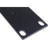 RS PRO Přední panel, Hliník 1 U x 84 HP barva Černá 483 mm 265.9mm