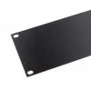 RS PRO Přední panel, Hliník 2 U x 21 HP barva Černá 482.6 mm 88.1mm