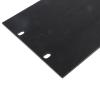 RS PRO Přední panel, Hliník 3 U barva Černá Stíněné 12.7 mm 74mm