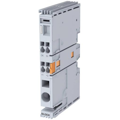 BLOCK EB-GND4 4 x 10 Potenzialsammelklemme A EB-GND4