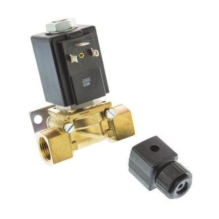Elektromagnetický ventil 076551 2portový NC 230V ac Burkert 1/4 in G 12.7 mm