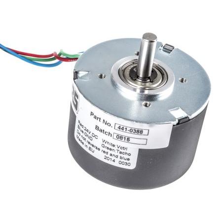 McLennan Servo Supplies Motor DC, řada: BLDC48 24V dc Střídavý motor s převodovkou 4550rpm 0.03 Nm 12 W 5.99 mm 690mA