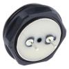 Schurter Tlačítkový spínač, řada: MCS 19 SPST Montáž na plošný spoj Vyp-zap 19 mm 125mA 48 V dc 28 V ac