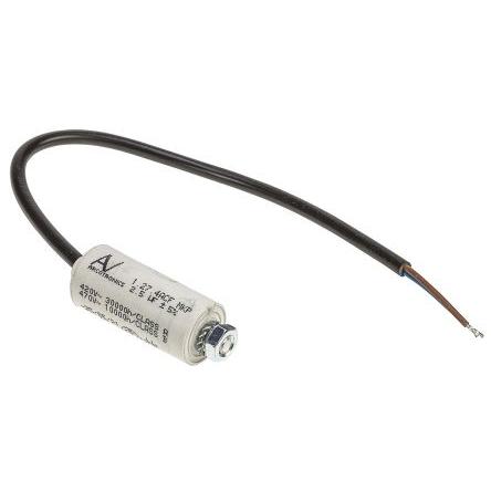Vrstvové kondenzátory, řada: C27 P0 2.5 μF ±5 % 470V ac, Montáž na rám 0.8 mm KEMET