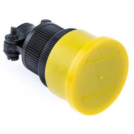 Amphenol Limited Kulatý konektor, specifikace Mil, řada: 62GB, materiál kontaktu: Mosaz, orientace těla: Rovný, Kabel,
