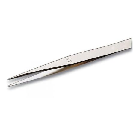 Pinzeta, celková délka: 4.7in Antimagnetický, Niklovaný Špičatý špička Weller Erem