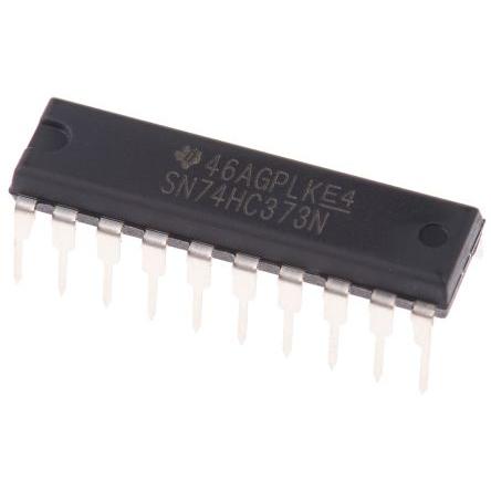Texas Instruments Západka SN74HC373N Průhledné 3 stavy, počet kolíků: 20 kolíkový, PDIP 8