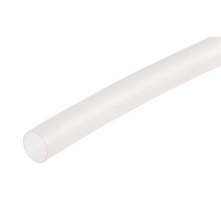 RS PRO Teplem smrštitelné bužírky průměr 6.4 mm Čirá smršťovací poměr 2:1 Polyolefin 300mm