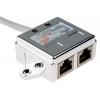 Adaptér RJ, počet portů: 2portový Stíněné RJ45 délka prodloužení 170 mm Cat5e, Adaptér T RS PRO