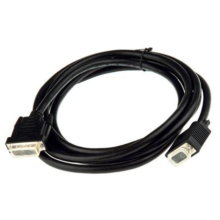 Roline, A: Vnější DVI-D, B: Vnější HD15 5 m Adaptér DVI kabel