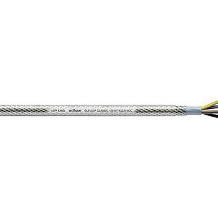 Ovládací kabel, řada: SY 4žilový 18 AWG Polyvinylchlorid plášť Lapp Stíněný 50 m, Šedá