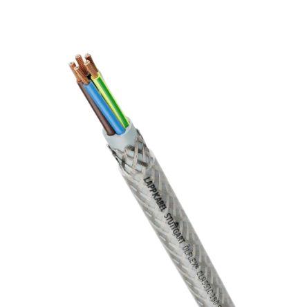 Ovládací kabel, řada: SY 4žilový 16 AWG Polyvinylchlorid plášť Lapp Stíněný 50 m, Průhledné