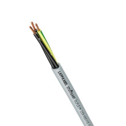 Ovládací kabel, řada: ÖLFLEX 150 5žilový 18 AWG Polyvinylchlorid plášť Lapp Nestíněný 50 m, Šedá
