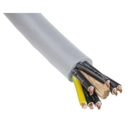 Ovládací kabel, řada: ÖLFLEX 150 7žilový 15 AWG Polyvinylchlorid plášť Lapp Nestíněný 50 m, Šedá