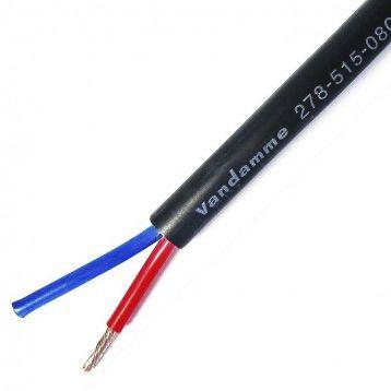Audio kabel 2žilový Van Damme 100 m, Šedá