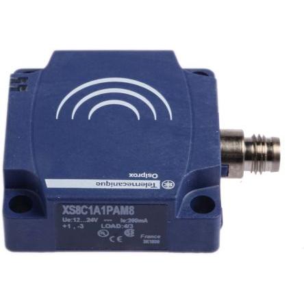 Telemecanique Sensors Indukční bezdotykový snímač XS8C1A1PAM8 Blok 200mA XS IP67 PnP 1 kHz 25 mm 36 V dc
