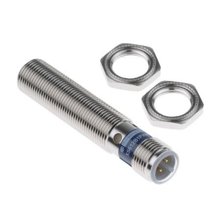 Telemecanique Sensors Indukční bezdotykový snímač XS612B1PAM12 Válec se závitem M12 x 1 200mA XS IP67, IP69K PnP 2.5 kHz