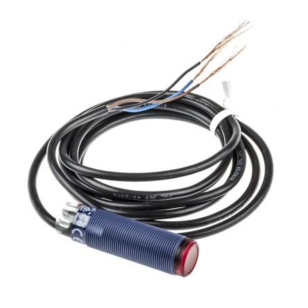 Telemecanique Sensors Fotoelektrický snímač, řada: XUB Infračervené Válcový Drátový kabel, výstup: PnP Jednocestný IP65,