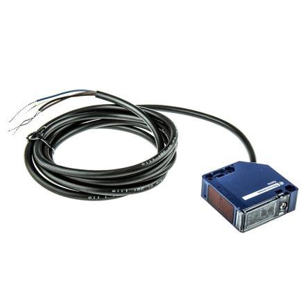 Telemecanique Sensors Fotoelektrický snímač, řada: XUK Infračervené Kompaktní Drátový kabel, výstup: PNP/NPN Jednocestný