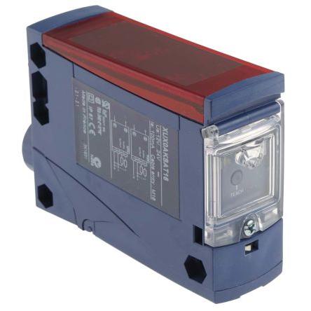 Telemecanique Sensors Fotoelektrický snímač, řada: XUX Infračervené Blok Šroub, výstup: NPN/PNP Jednocestný IP65, IP67