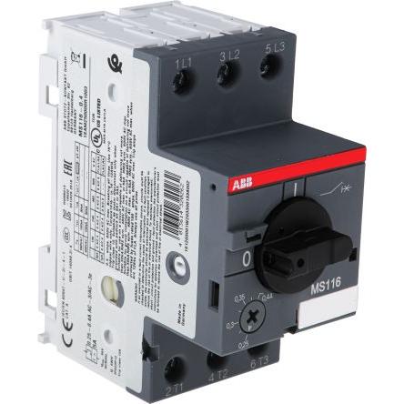 Jistič ochrany motoru, rozsah: MS116 400mA 600V 70 °C -25 °C ABB