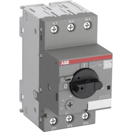 Jistič ochrany motoru, rozsah: MS116 2.5A 690V ac 70 °C -25 °C ABB