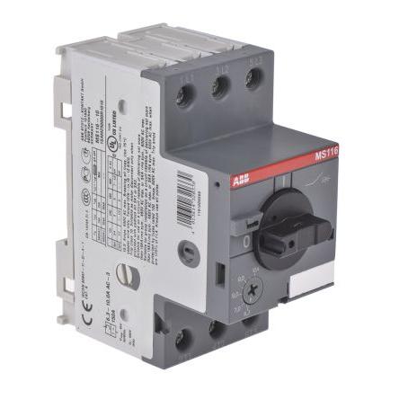 Jistič ochrany motoru, rozsah: MS116 10A 690V 70 °C -25 °C ABB