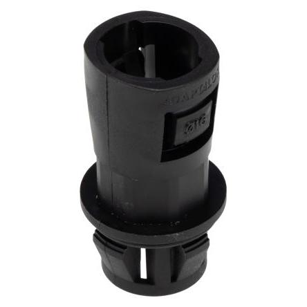 Montáž potrubí Vhodnost Černá jmenovitá velikost 16 mm Nylon 66 Niklovaná mosaz, IP66 M20 Adaptaflex